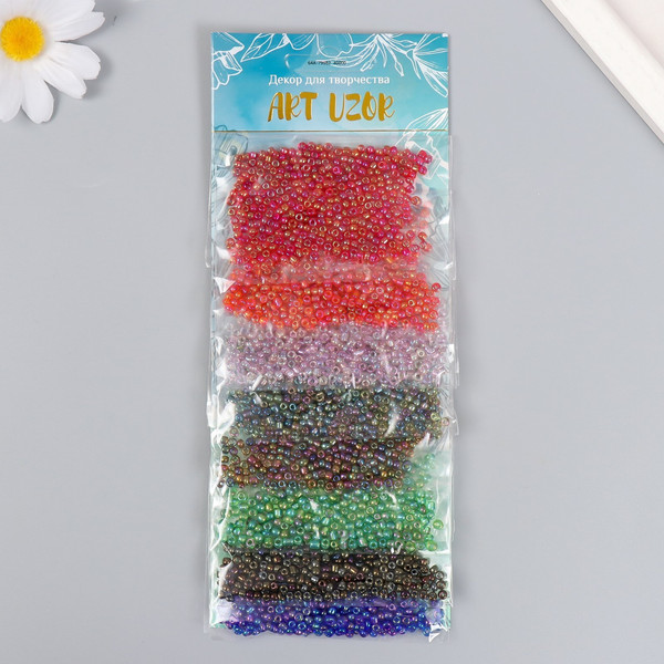 Изображение товара Набор бисера Арт Узор Меланжевые цвета / 6074983