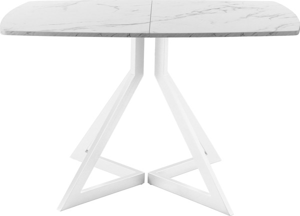 Изображение товара Обеденный стол AMC Elite / Е20(1200) D6 (белый/мрамор кристалл)