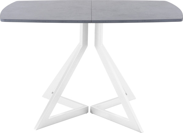 Изображение товара Обеденный стол AMC Elite / Е20(1200) D6 (белый/бетон чикаго светло-серый)