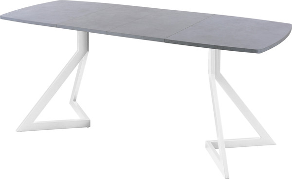 Изображение товара Обеденный стол AMC Elite / Е20(1200) D6 (белый/бетон чикаго светло-серый)