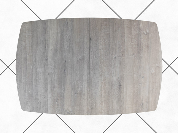 Изображение товара Обеденный стол AMC Elite / Е20(1200) D6 (белый/дуб уайт-ривер песочно-бежевый)