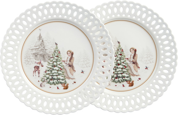 Изображение товара Набор тарелок Lefard Морозко 441-047 (2шт)