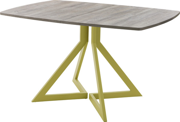 Изображение товара Обеденный стол AMC Elite / Е20(1200) D6 (золото/дуб уайт-ривер песочно-бежевый)