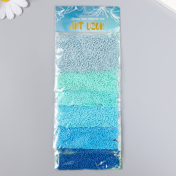 Изображение товара Набор бисера Арт Узор Цвета океана / 9358778