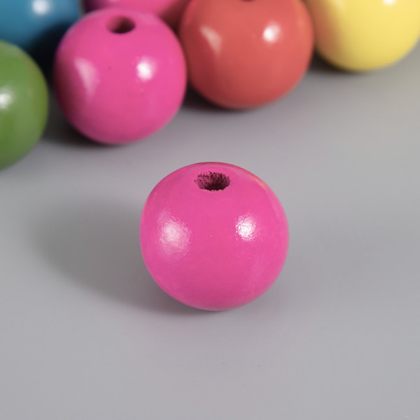 Изображение товара Набор бусин декоративных Арт Узор Шарики цветные / 2985394