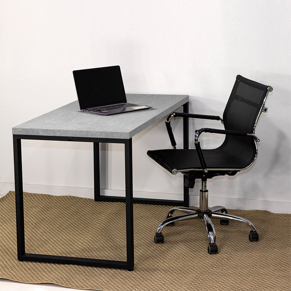 Изображение товара Письменный стол Millwood Лофт Каир ДТ-6 130х65х75 (бетон/черный)