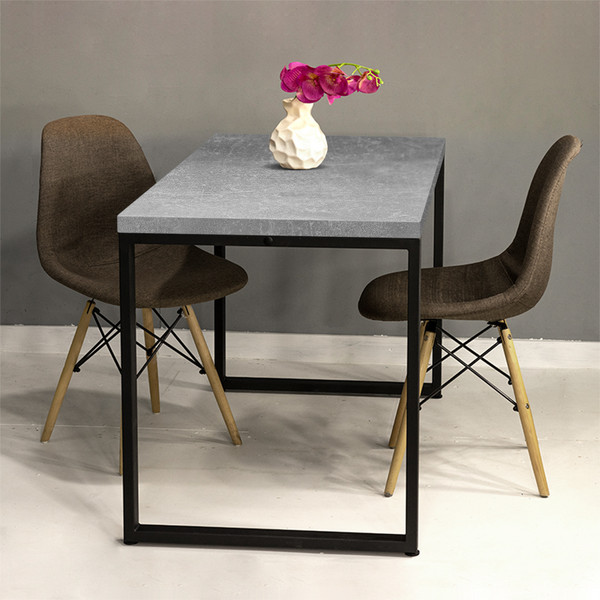 Изображение товара Письменный стол Millwood Лофт Каир ДТ-6 130х65х75 (бетон/черный)