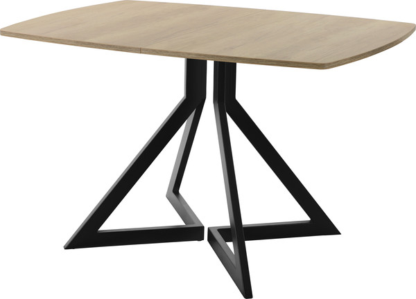 Изображение товара Обеденный стол AMC Elite / Е20(1100) D6 (черный/дуб небраска натур)