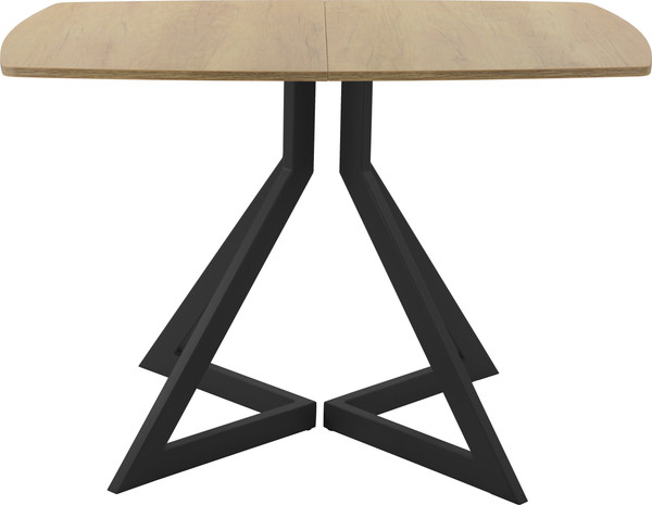 Изображение товара Обеденный стол AMC Elite / Е20(1100) D6 (черный/дуб небраска натур)