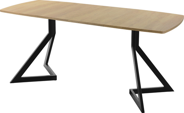 Изображение товара Обеденный стол AMC Elite / Е20(1100) D6 (черный/дуб небраска натур)