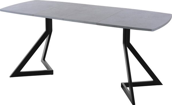 Изображение товара Обеденный стол AMC Elite / Е20(1100) D6 (черный/бетон чикаго светло-серый)