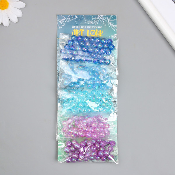 Изображение товара Набор бусин декоративных Арт Узор Перламутр. Ночное небо / 9292000