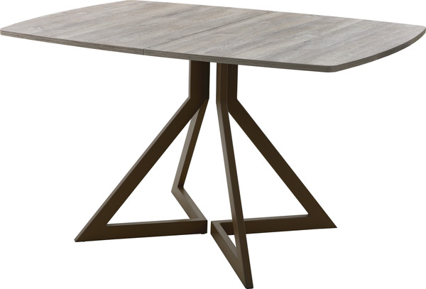 Изображение товара Обеденный стол AMC Elite / Е20(1100) D6 (коричневый/дуб уайт-ривер песочно-бежевый)