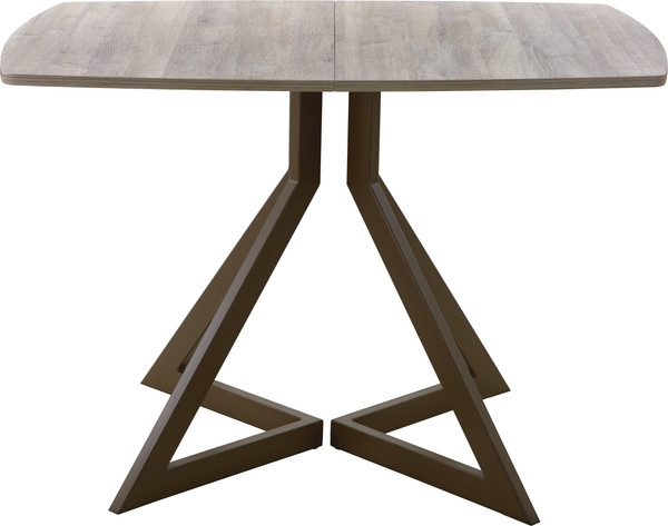 Изображение товара Обеденный стол AMC Elite / Е20(1100) D6 (коричневый/дуб уайт-ривер песочно-бежевый)