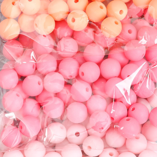 Изображение товара Набор бусин декоративных Арт Узор Розовая пастила / 9464356