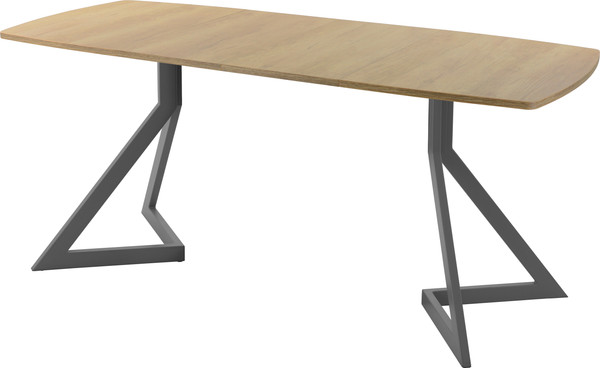 Изображение товара Обеденный стол AMC Elite / Е20(1100) D6 (графит/дуб небраска натур)