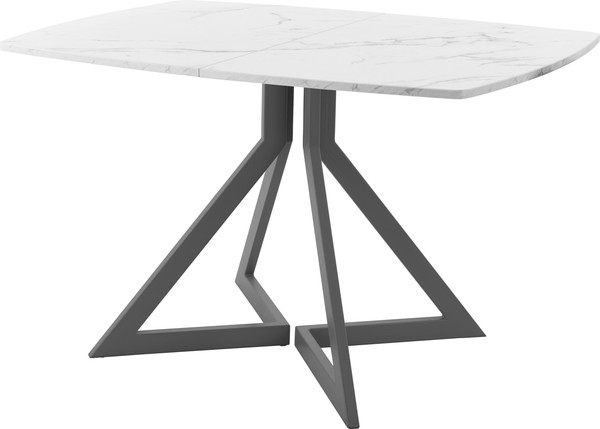 Изображение товара Обеденный стол AMC Elite / Е20(1100) D6 (графит/мрамор кристалл)