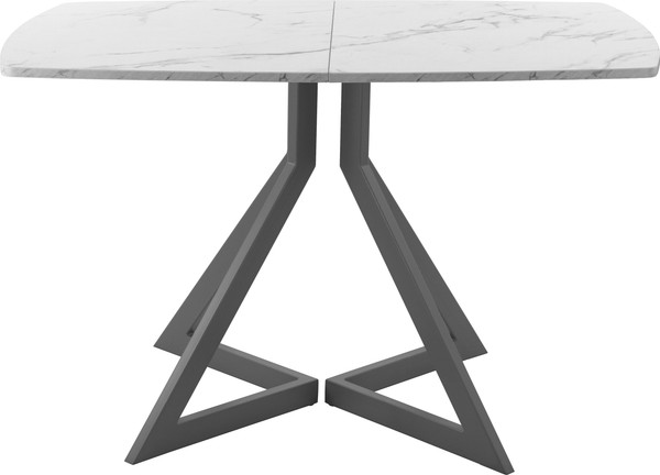 Изображение товара Обеденный стол AMC Elite / Е20(1100) D6 (графит/мрамор кристалл)