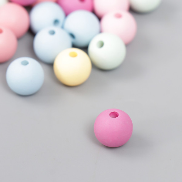 Изображение товара Набор бусин декоративных Арт Узор Маршмеллоу / 7877183