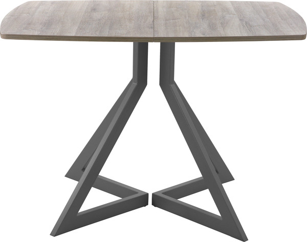 Изображение товара Обеденный стол AMC Elite / Е20(1100) D6 (графит/дуб уайт-ривер песочно-бежевый)