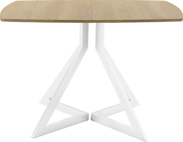 Изображение товара Обеденный стол AMC Elite / Е20(1100) D6 (белый/дуб небраска натур)