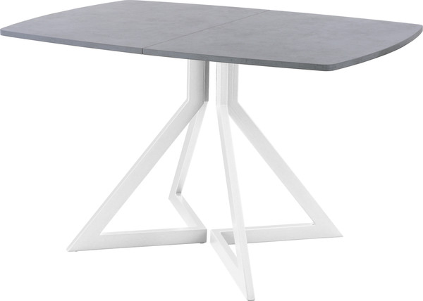 Изображение товара Обеденный стол AMC Elite / Е20(1100) D6 (белый/бетон чикаго светло-серый)