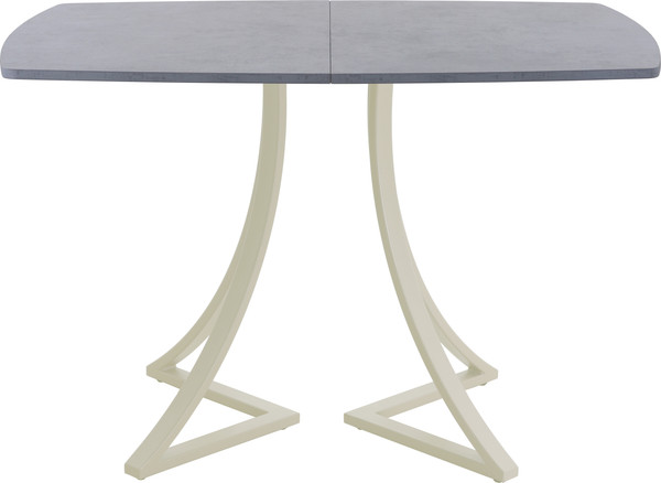 Изображение товара Обеденный стол AMC Elite / Е24(1200) D6 (бежевый/бетон чикаго светло-серый)