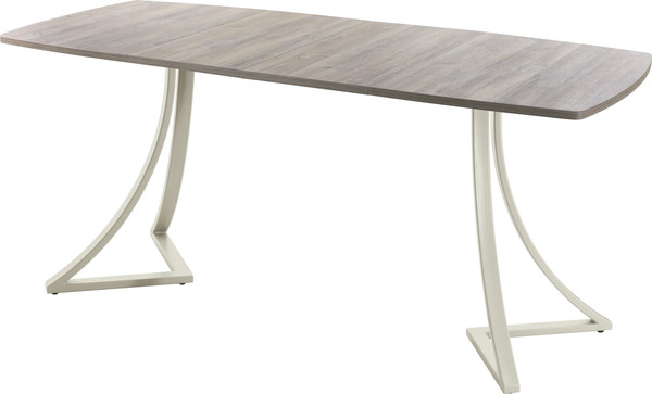 Изображение товара Обеденный стол AMC Elite / Е24(1200) D6 (бежевый/дуб уайт-ривер песочно-бежевый)