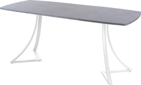 Изображение товара Обеденный стол AMC Elite / Е24(1200) D6 (белый/бетон чикаго светло-серый)