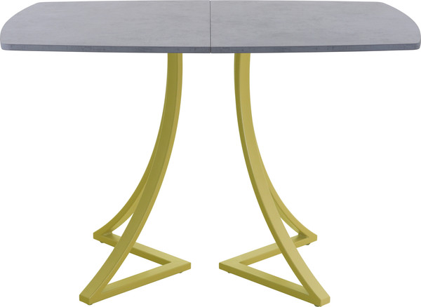 Изображение товара Обеденный стол AMC Elite / Е24(1200) D6 (золото/бетон чикаго светло-серый)