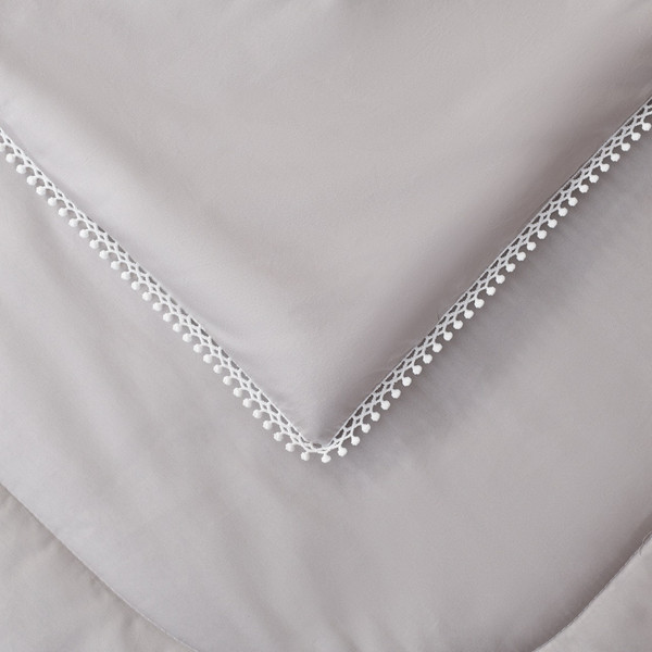 Изображение товара Комплект постельного белья с одеялом Sofi de Marko Элиана Евро / Кт-Эл-Евро-свс (светло-серый)