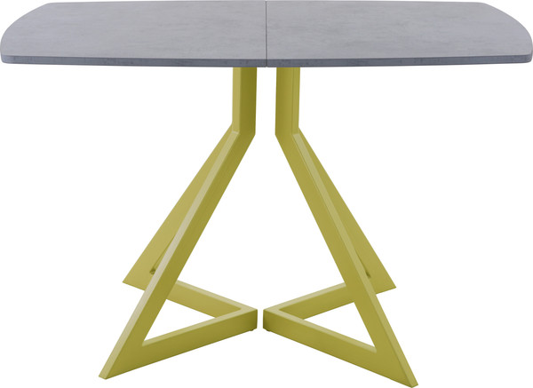 Изображение товара Обеденный стол AMC Elite / Е20(1100) D6 (золото/бетон чикаго светло-серый)