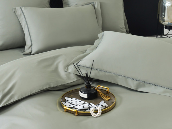 Изображение товара Комплект постельного белья Sofi de Marko Изольда Евро 4н / Евро-1013И (оливковый)