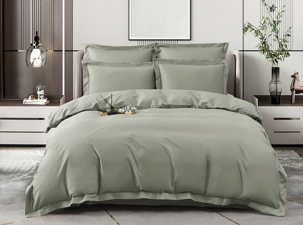 Изображение товара Комплект постельного белья Sofi de Marko Изольда Евро 4н / Евро-1013И (оливковый)