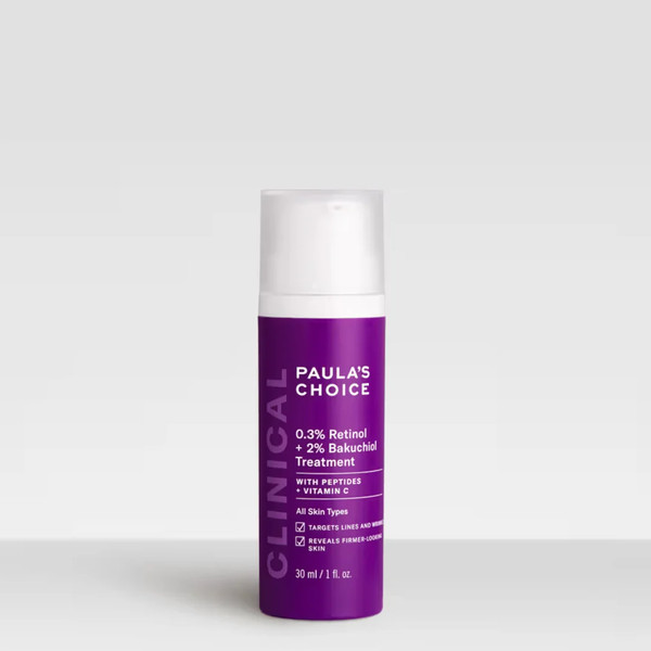 Изображение товара Сыворотка для лица Paula's Choice Clinical 0.3% Retinol + 2% Bakuchiol Treatment (30мл)