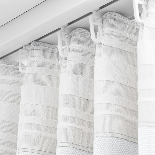 Изображение товара Комплект штор Волшебная ночь Рогожка 165x270см / 926877 (2шт, снег)