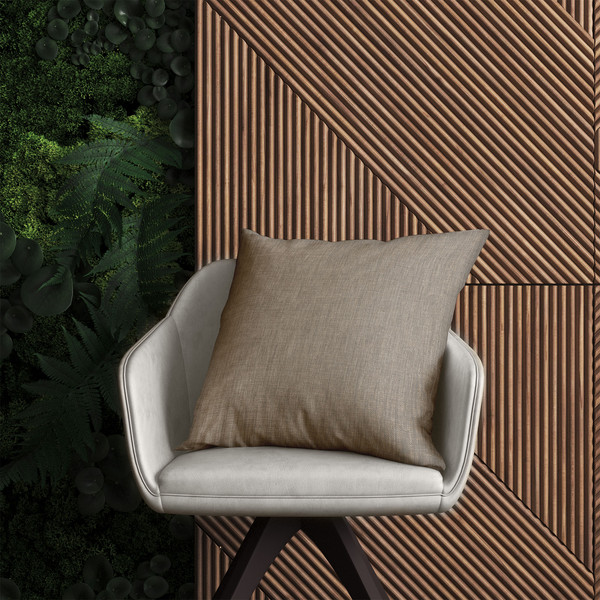 Изображение товара Подушка декоративная Волшебная ночь Полиэстер 40x40 / 926896 (миндаль)