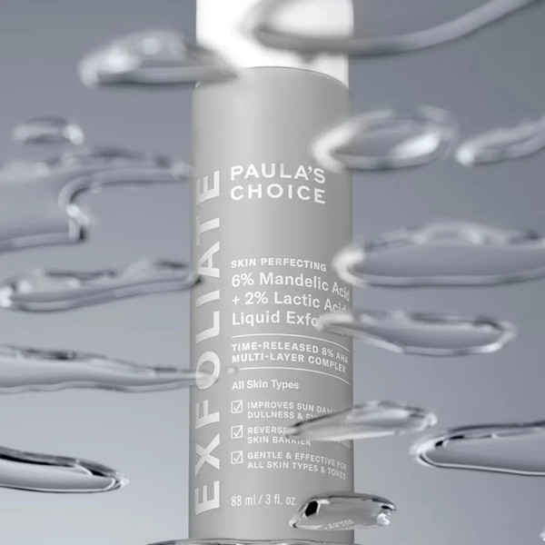 Изображение товара Сыворотка для лица Paula's Choice Skin Perfecting 6% Mandelic Acid+2% Lactic Acid Liquid Exfoliant (30мл)