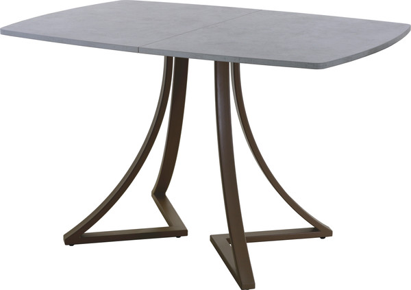 Изображение товара Обеденный стол AMC Elite / Е24(1200) D6 (коричневый/бетон чикаго светло-серый)