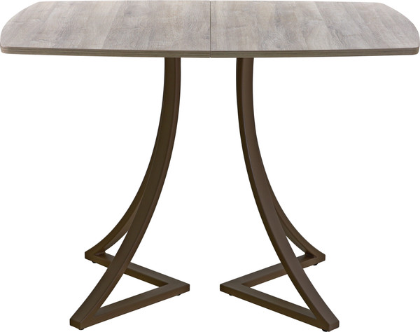 Изображение товара Обеденный стол AMC Elite / Е24(1200) D6 (коричневый/дуб уайт-ривер песочно-бежевый)