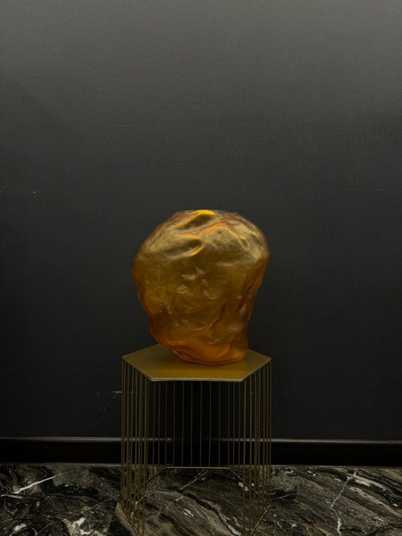 Изображение товара Ваза Sofi de Marko Паскаль ВЗ-Ст-Пс-39ян (янтарь матовый)