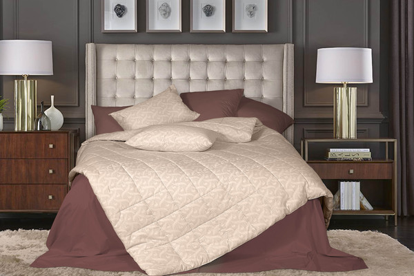 Изображение товара Одеяло Primavelle Organic Cotton 172х205 / 12204701-46 (светло-кофейный)