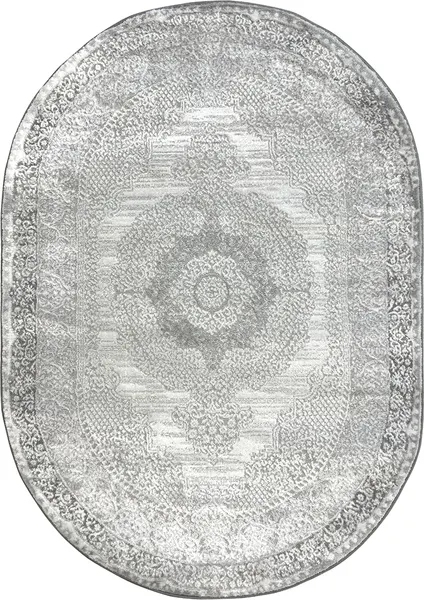 Изображение товара Ковер Safyun Eva / LZ140-LIGHT-GREY-OVAL (1.6x2.3)