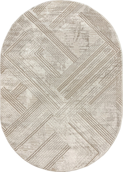 Изображение товара Коврик Safyun Eva / LZ113-CREAM-BEIGE-OVAL (0.8x1.5)