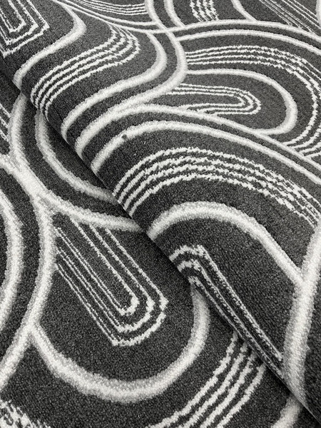 Изображение товара Ковер Safyun Bravo / SN550-GREY-CREAM-OVAL (1.6x3)