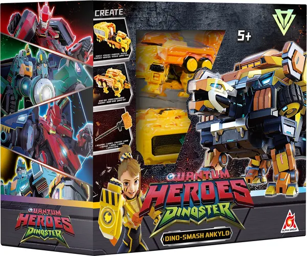 Изображение товара Робот-трансформер Dinoster Дино-бот. Анкило Смэш / 69037