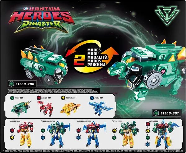 Изображение товара Робот-трансформер Dinoster Дино-бот. Стего Гардиан / 69038