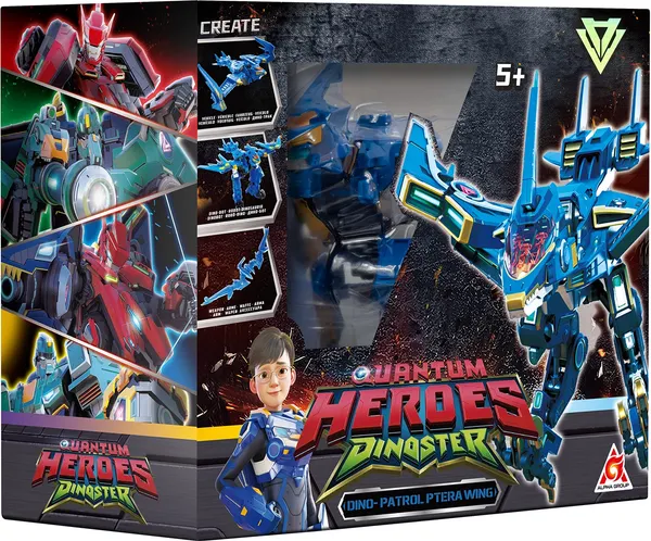 Изображение товара Робот-трансформер Dinoster Дино-бот. Птера Винг / 69039