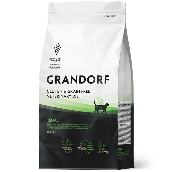 Изображение товара Сухой корм для кошек Grandorf Vet Cat Renal (400г)