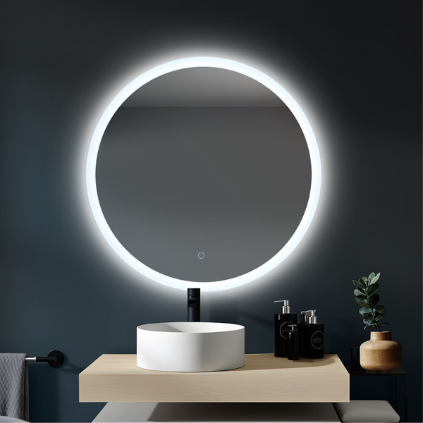 Изображение товара Зеркало Алмаз-Люкс Foster 70s-6 (с подсветкой и сенсорной кнопкой)